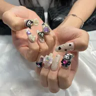 オフなし ジェル 120分🩷 持ち込みデザイン店内パーツつけ放題