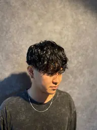 【メンズカット＋パーマ】