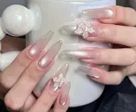 10本長さだし＆マグネットorチークネイルorカラーグラデーション🩷7900円