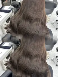 ブリーチなしダブルカラー＋髪質改善