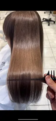 縮毛矯正+クイックトリートメント！