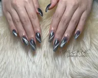 【ハンド♡ケア込】マグネットネイル(2色まで) (オフ込)