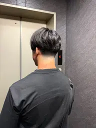 カットパーマ＋フェード