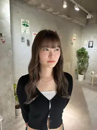 ブリーチなしダブルカラー+3stepトリートメント🍒