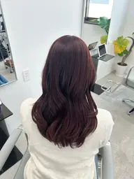 4月限定💫カット+ブリーチなしダブルカラー+内部補修トリートメント🌻🌙