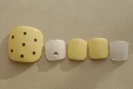 【オフなし】期間限定!爽やかイエロードットフット