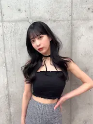 【平日限定】🖤就活カラー🖤ワンカラー➕髪質改善トリートメント　暗くしたい方向け✨