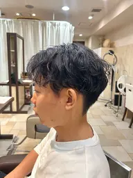 【メンズ限定】カット＋ シャドウパーマ 🥣※土日祝日＋550円