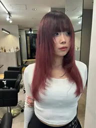 [かで1番安く最後の毛質✨]ダブルカラー+プチプラシールエクステ(45㎝)50枚[大名]