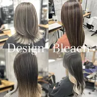 ⭐️外国人風⭐️ハイライト（ケアブリーチ）＋プレミアムカラー＋デザインカット