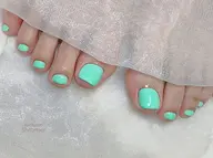 《オフなし》【フットバス付】ワンカラーorラメグラデーション