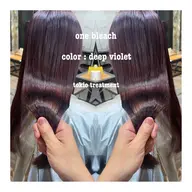 カット➕フルカラー➕4stepトリートメント