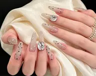 長さ出し＋持ち込みデザイン90分(デザイン、小さいパーツ6個まで)