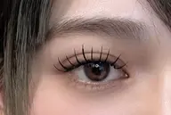 👄【LED無料】セクシー&キュート🩷LCカールフラットラッシュ120本💖アイパック、コーティング付き オフ➕550