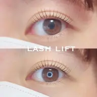 【撮影モデル】ラッシュリフト上まつげ(マツエクオフ＋¥500)