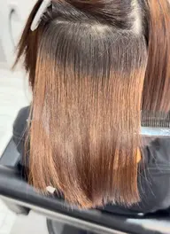 美髪矯正　講習モデル様