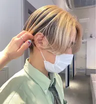 【🐉メンズ限定メニュー🐉】カット+ダブルカラー+選べるトリートメント