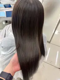 【透明感のあるブラウン🤎】ワンカラーで叶えます🫧💞