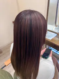 【ミニモ学割🌈🌈期間限定価格】　　　　　　　　　　　　　　　　　透明感カラー🫧＋𝑇𝑂𝐾𝐼𝑂トリートメント