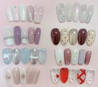 ⭐️新規ソフトジェルオフ無料 🎀定額デザイン90分🎀ハンドシンプル定額デザイン　パラジェル&フィルイン ➕1000円