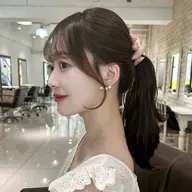 前髪カット🪽🤍(お顔まわり込)