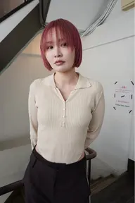 【カット】レイヤー/ミディアム/ボブ