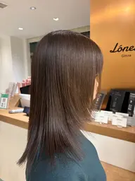 縮毛矯正(ストレートパーマ)＋ケアトリートメント🫧