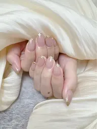 《ハンド》ガラスフレンチ(ベースカラー有)🌟オフ有り