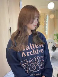 〔ミニモ学割U24〕似合わせカット+透明感ツヤカラー+3step超音波付きTR🍃🫧