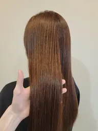 カット+カラー+縮毛矯正+うるつやトリートメント⭐️オススメＮＯ１⭐️しっとりまとまる艶髪へ⭐️《初回限定》￥15950