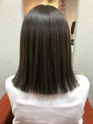 縮毛矯正＋シャンプーブロー