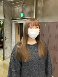 【OLAPLEX💫】ブリーチonカラー+トリートメント(セミロング~ロング)