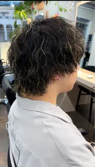 カット+ハイライト+パーマ¥17600