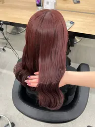 💘人気No.1メニュー💘【🫧ブリーチ有or無Wカラー+髪質改善Tr🫧】冬カラーお悩み中の方へ♡ケアもしっかり✨️