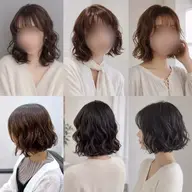 レイヤーボブカット+デジタルパーマ
