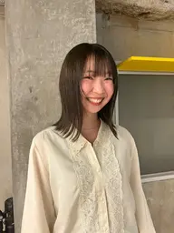 ブリーチ無しダブルカラー🍐ワンカラーよりも透明感up!