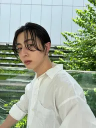 【前髪の毛流れ、トップのボリュームが気になる方専用クーポン🧚🏻‍♀️】メンズカット+ポイントパーマ+ミニスパ