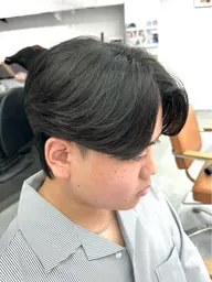 メンズカット+オーダメイドパーマ