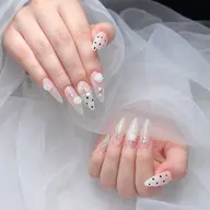 人気No.1✨ゴテゴテネイル💅10本チップ長さだし＋パーツ付け放題