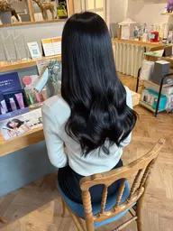 ☆色持ち最強☆ mercデザインカット🤍＋ケアカラー💛＋4stepトリートメント💚[姫路/艶髪/透明感カラー]