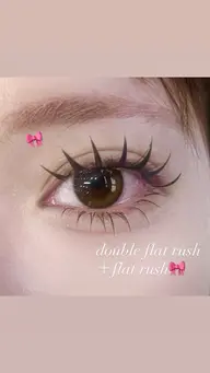 【Jrスタイリスト価格】ダブルフラットラッシュ♡100束