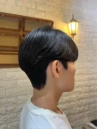 カット+ダウンパーマ