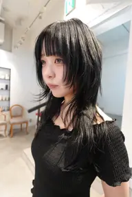 【大人気レイヤーカット】【90人限定🉐10パーセントOFF】【U25】ハッシュカット/顔周りレイヤー/全体レイヤー