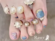 オフ込み フットジェルネイル デザイン放題