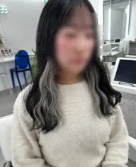 インナーブリーチ+オンカラー