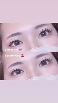 🐷💖【LEDエクステ】シルクセーブル120本💖🐷(指名料込)⚠️+1320円フラットラッシュ変更🙆🏻‍♀️