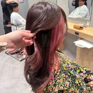 【インナーカラー🍒】インナーブリーチ➕ワンカラー