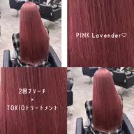 *⑅♥カットなし*⑅♥ケアブリーチ+ケアカラー