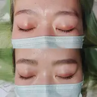 ハリウッドブロウリフト(眉癖矯正とWAX脱毛)