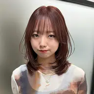 似合わせカット＋艶カラー🤍